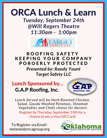 ORCA Lunch & Learn
